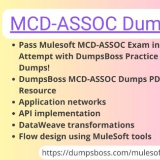 Group logo of DumpsBoss MCD-ASSOC Exam Dumps – Learn, Practice, PassC